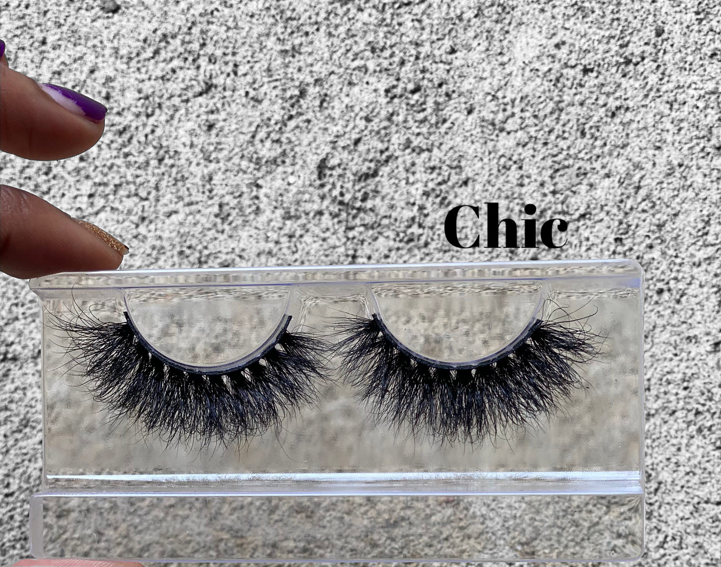 Rich Black Strands(lashes)